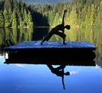 Cat Lake yoga