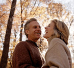 Couple outdoors